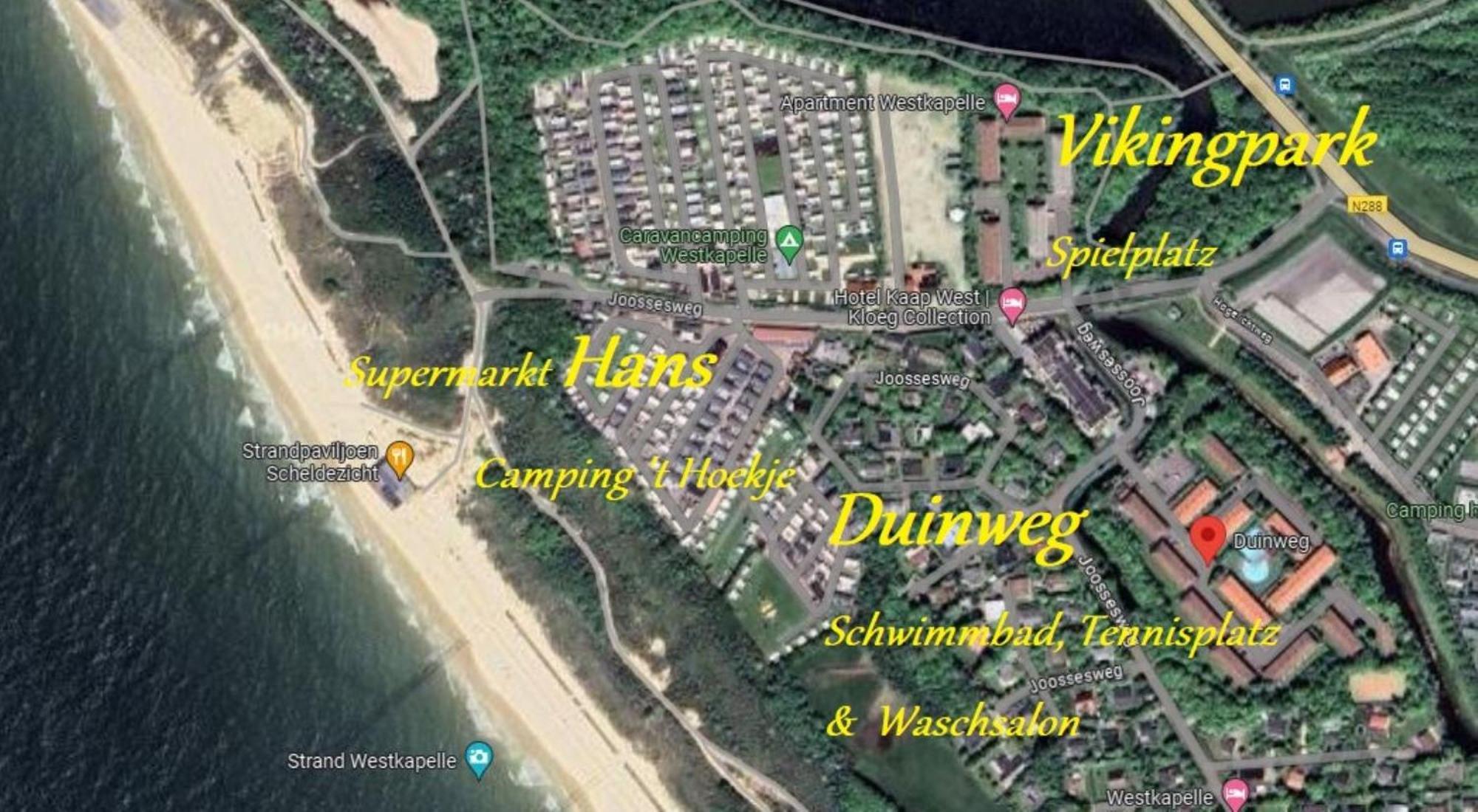 Zeewind Bed By The Sea Apartment Westkapelle Bagian luar foto